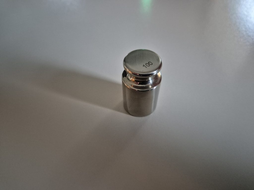 100g F1 Gewicht justierbar - gebraucht