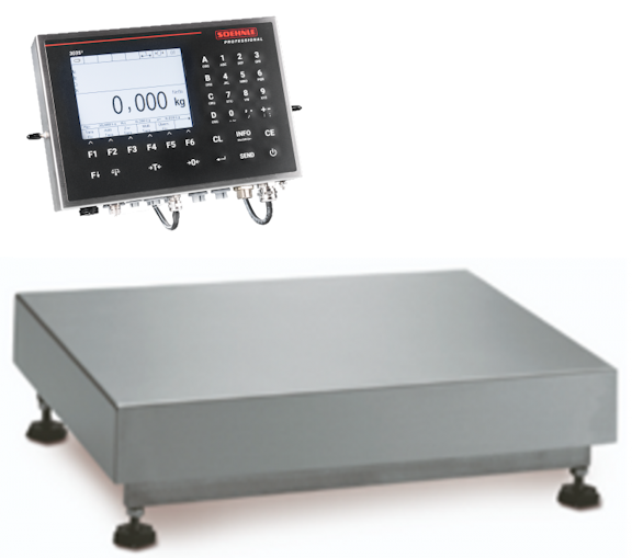 CP-3035 Edelstahl Tischwaage - Generalüberholt